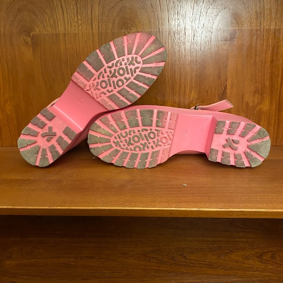 Pink pig Koi mary janes size UK 7 (US 9) - Picture 7 of 9